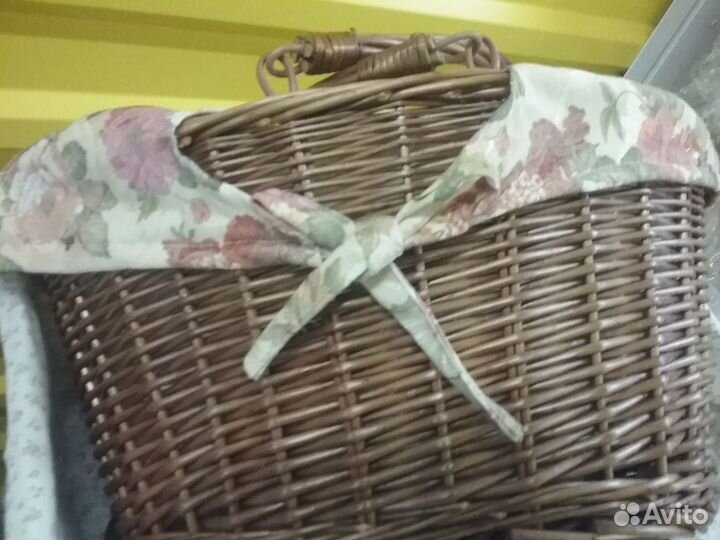 Корзины плетеные для хранения