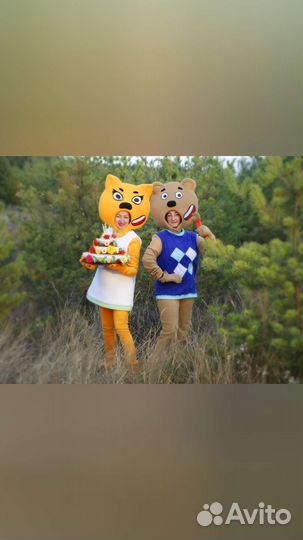 Костюм для аниматора Мишки