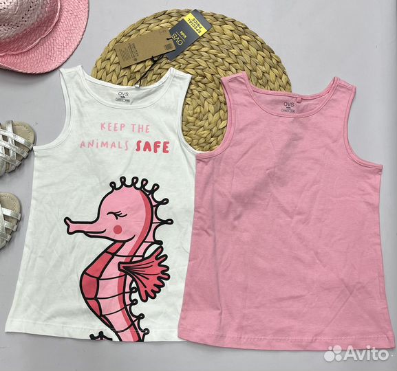 Майка для девочки 128