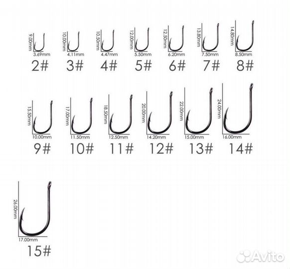 Рыболовные крючки