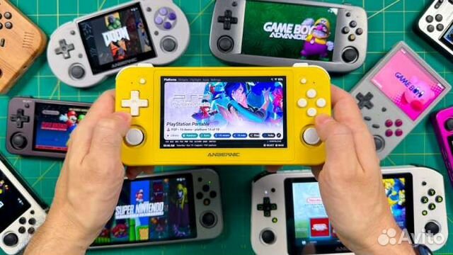 Портативная игровая приставка Anbernic RG505
