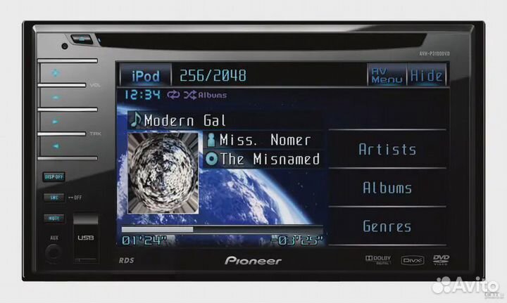Pioneer. AVH-P3100 DVD