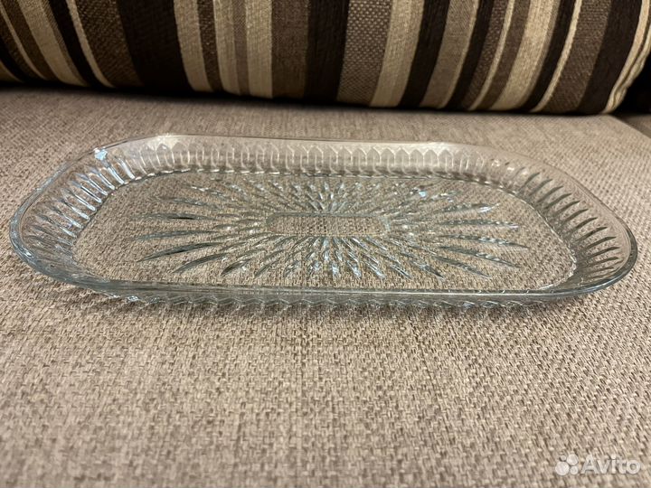 Тарелка сервировочная, DG glass Vetro