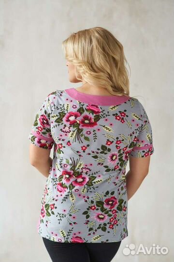 Блуза трикотажная новая р. 46-48