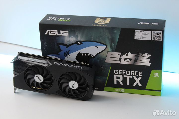 Asus RTX 3060 Megalodon OC 12GB Gddr6