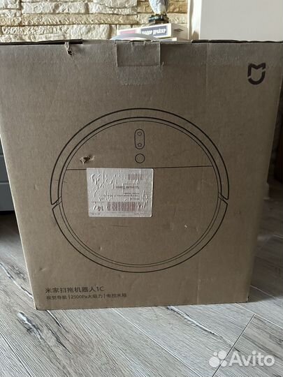 Робот пылесос xiaomi mi robot vacuum cleaner 1C