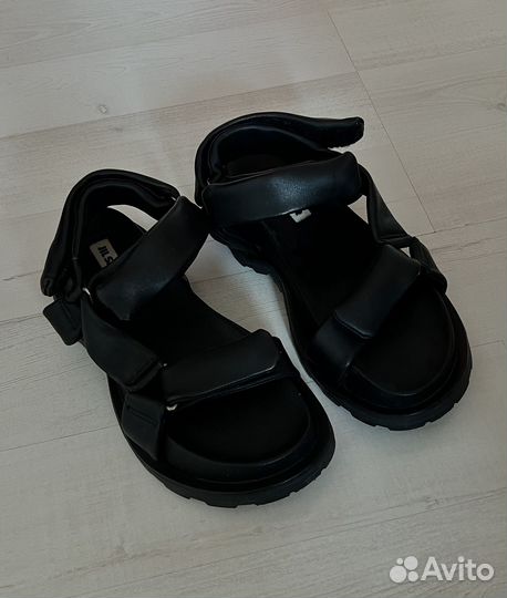 Сандалии в стиле jil sander