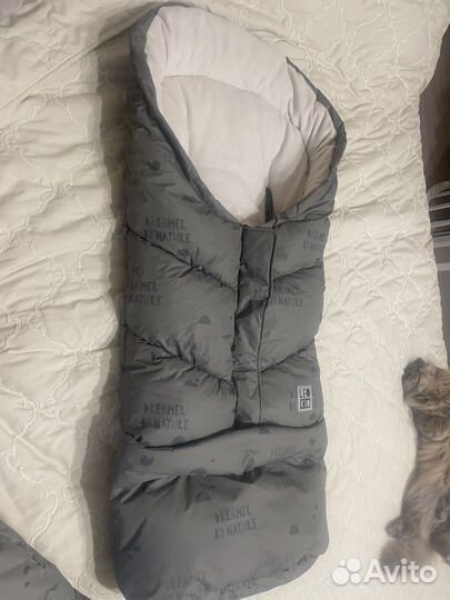 Зимний конверт в коляску до 3 лет