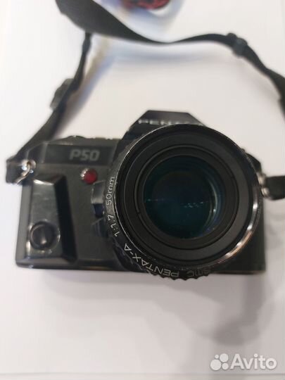 Фотоаппарат pentax P50 с объективом 1:1.7 50 мм