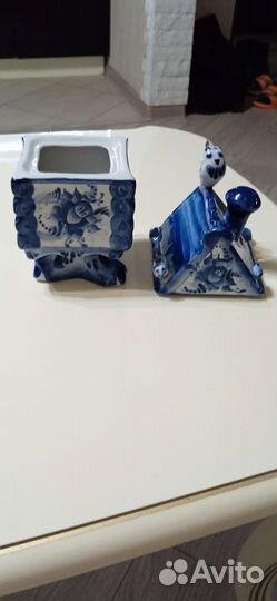 Посуда Гжель