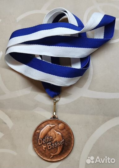 Медаль Delfin Basket