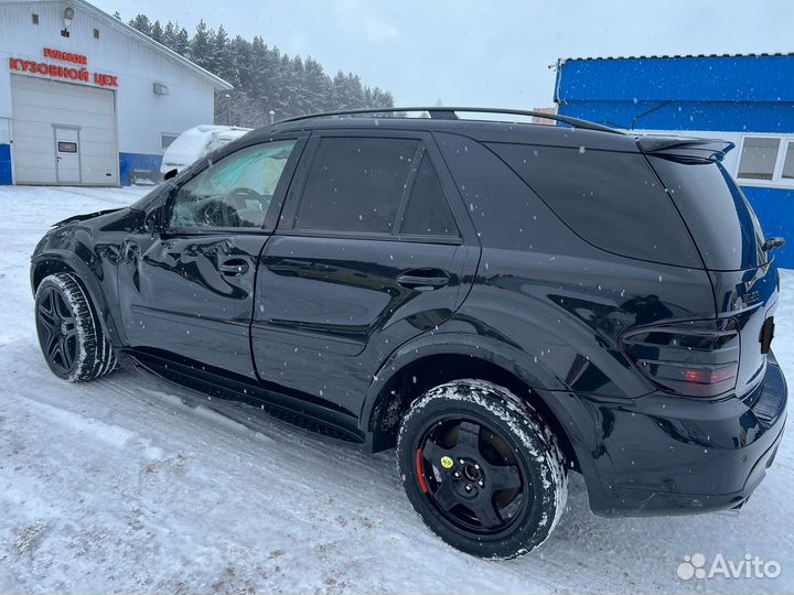 Mercedes-Benz M-класс AMG 6.2 AT, 2008, битый, 227 000 км