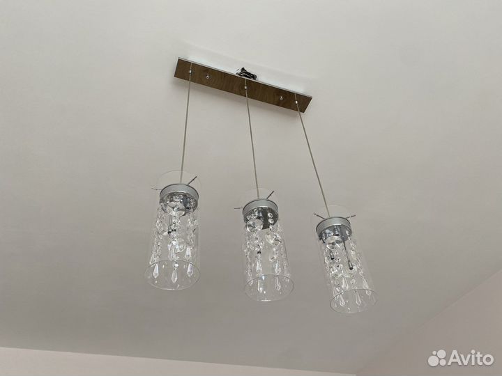 Светильник подвесной хрусталь