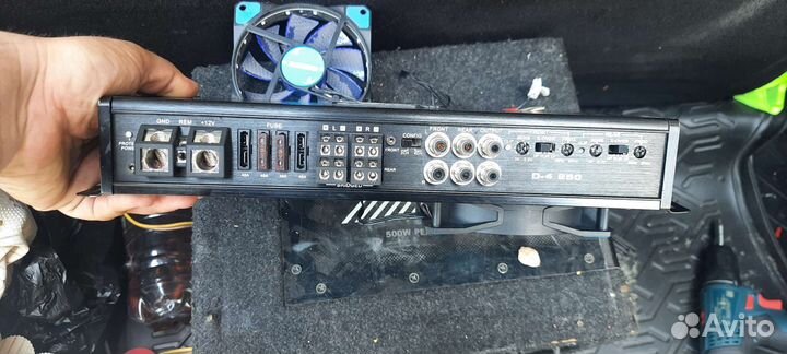 Услитель 4 канальный zeus d-4.250