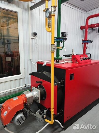 Котел на масло-нефтепродуктах мощность 1255 kvt