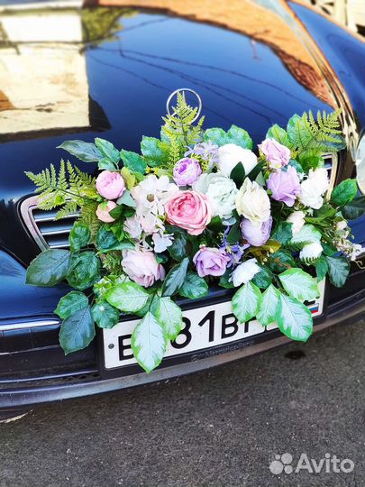 Оформление свадебных машин