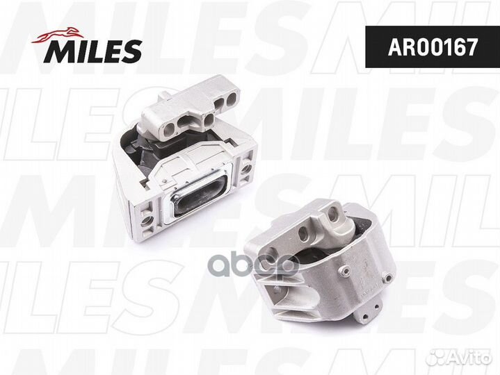 Подушка двигателя/кпп miles AR00167 skoda octavia