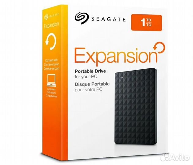 Внешний жесткий диск HDD Seagate 1 тб (stea1000400