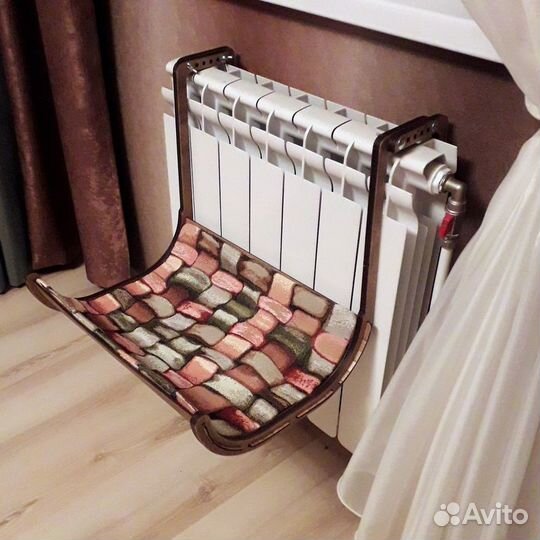 Лежанка-гамак для больших котиков, регулируемый