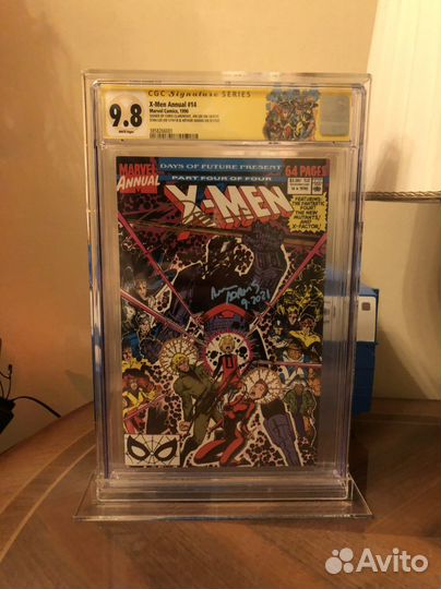 X-Men Annual 14 CGC 9.8 SS с автографами