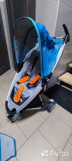 Трехколесная коляска Quinny Zapp Blue