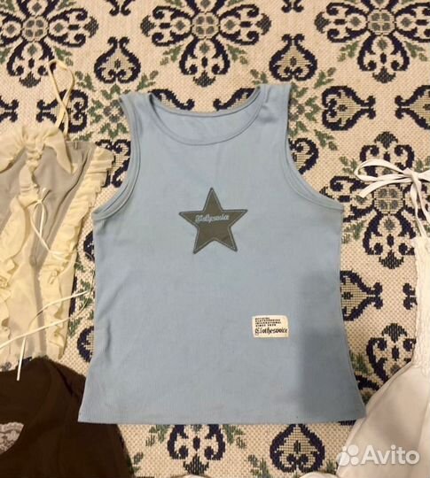 Голубой топ для лады