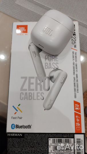 Bluetooth наушники jbl 225tws