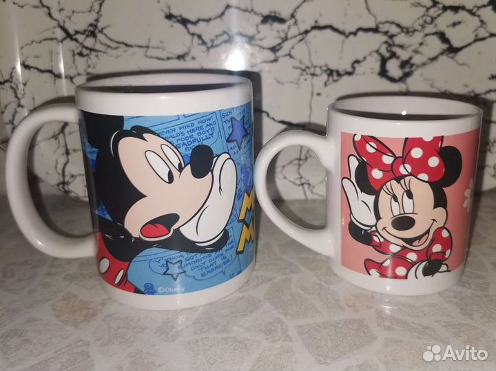 Кружка микки и мини маус