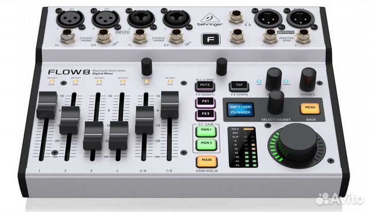 Микшерный пульт Behringer flow 8 новый