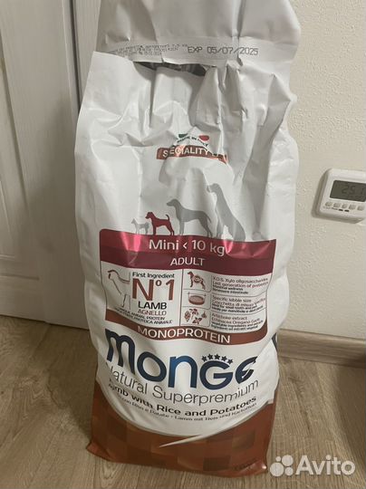 Сухой корм для собак мелких пород monge