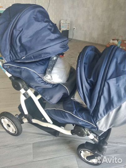 Коляска для двойни aro team
