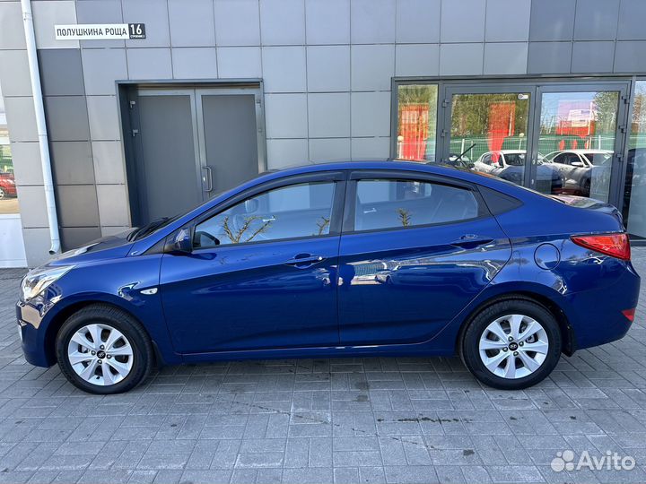 Hyundai Solaris 1.4 МТ, 2016, 97 000 км