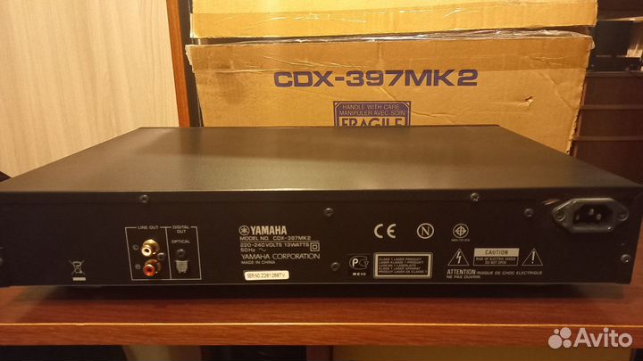 Cd проигрыватель yamaha CDX-397mk2