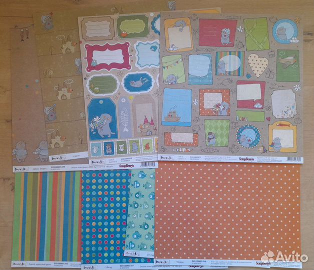 Бумага для скрапбукинга Басик