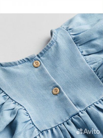 Летнее платье для девочки hm 68, 74, 86