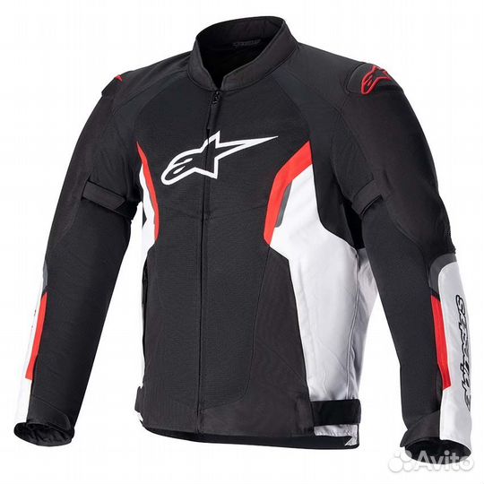 Alpinestars Ast V2 Air Jacket Black-white-bright r