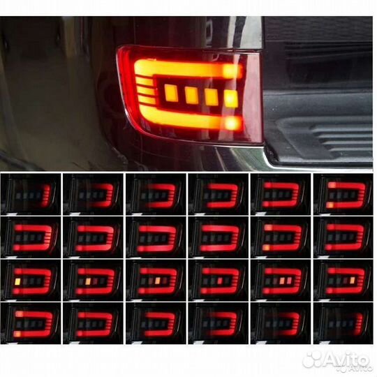 Фонари LED в задний бампер Land Cruiser 200 16-21