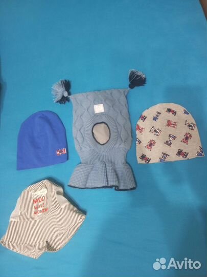 Шапки разные, детские