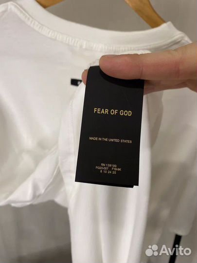 Футболка Fear of God