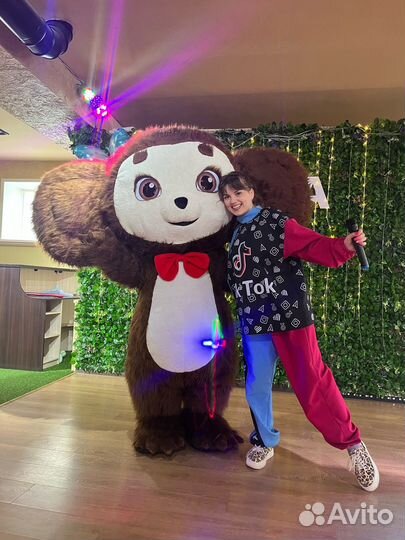 Поздравление от чебурашки