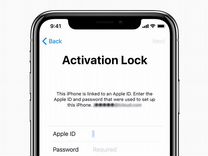Разблокировка iPhone удаление iCloud Apple ID