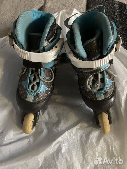 Роликовые коньки детские раздвижные 26-29
