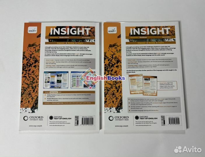 Insight 2ed elementary, комплект (SB, WB, CD)