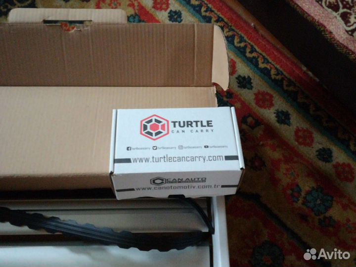 Багажник на крышу Turtle Air 3 аэро дуги на опель