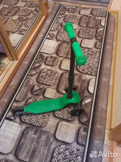 Самокат детский трехколесный бу