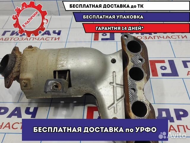 Коллектор выпускной Geely MK 1016003286. С катализ