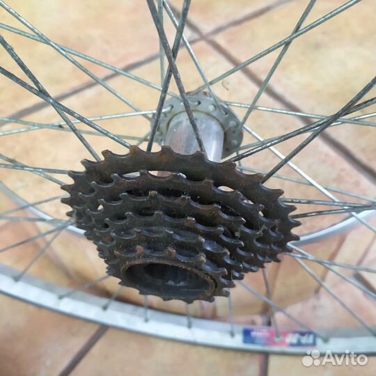 Велоколесо с кассетой