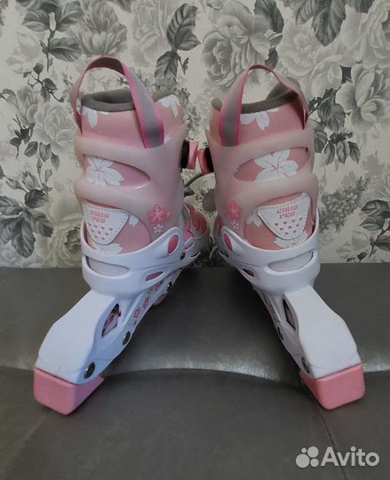 Ролики раздвижные (почти новые) р 26-29