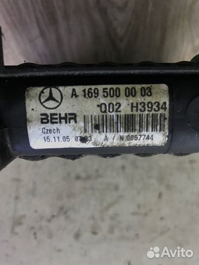 Радиатор двс Mercedes A-Class W-169 M266.960 2005