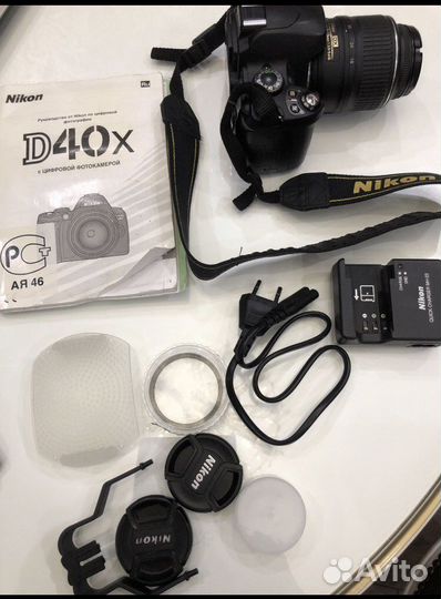 Зеркальный фотоаппарат nikon d40
